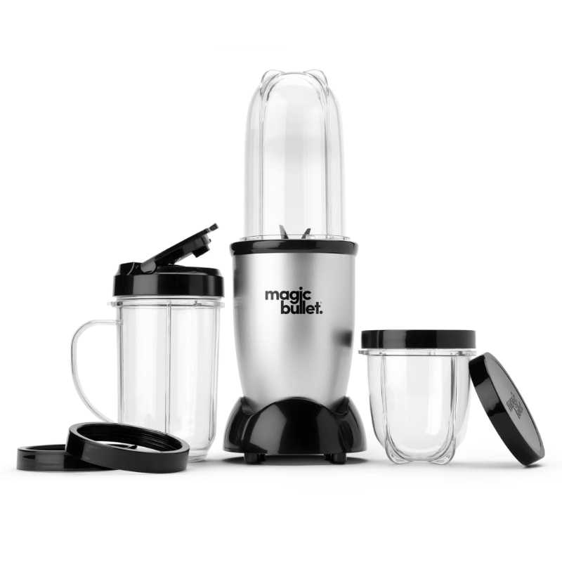 Magic Bullet® 11 Piece Personal Blender MBR-1101 – Silver / Black